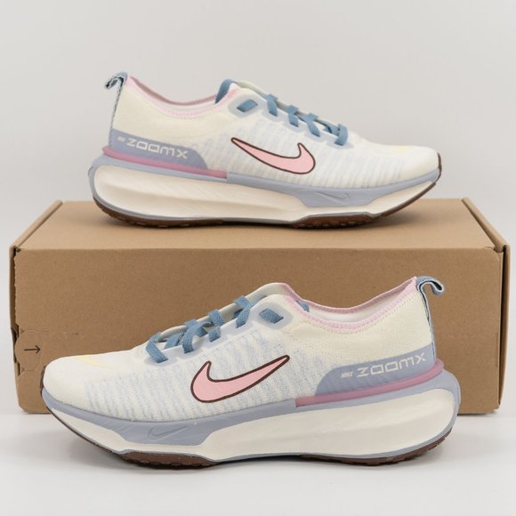 Nike Women's ZoomX invincible 3 'Blue Whisper Soft Pink' FJ7727-161 size 7.5 - Picture 9 of 10